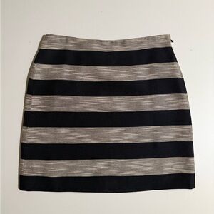 Striped Navy Women's Skirt
